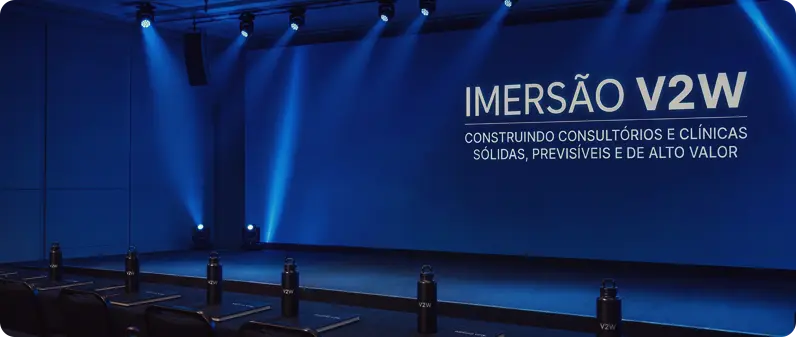 Palco com painel de LED Imersão V2W